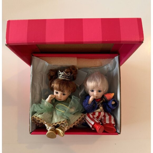 MARIE OSMOND UNCLE SAM & LIBBIE PORCELAIN DOLL PAIR SET - Picture 2 of 3